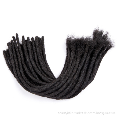 low price dreadlocks human hair wigs straight handmade dreadlocks hair extensions black afro kinky dreadlock extensions